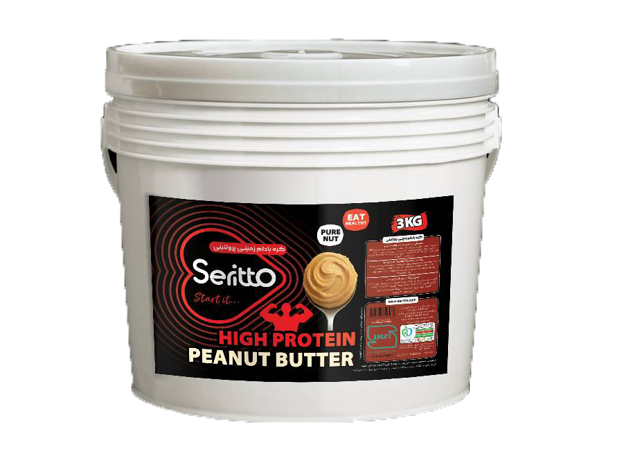 7-Pro کره بادام زمینی پروتئینی 3کیلویی - تصویر 1