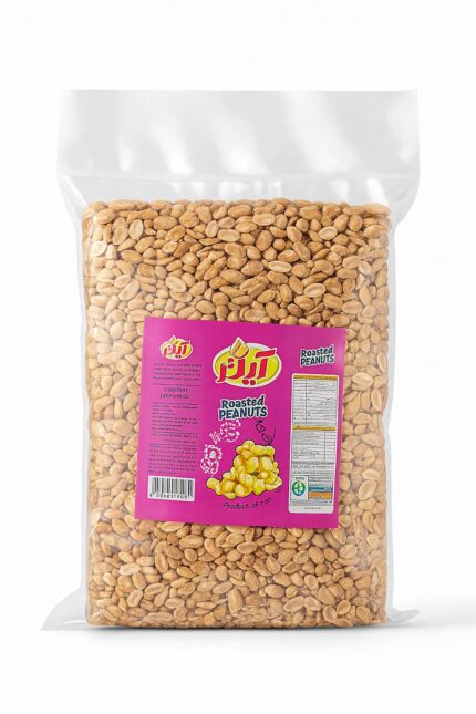 بادام زمینی طعم دار سرکه ایی 5کیلویی